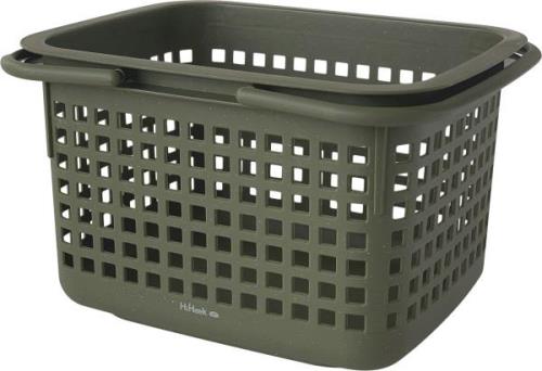 Hachiman Kurv Oliveingrøn Medium 42x35x25cm 0008 - Kurve hos Magasin