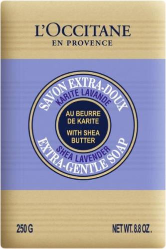 L'Occitane Shea Soap Lavender 250gr 250 G - Håndsæbe hos Magasin