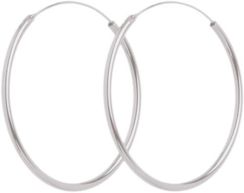 Pernille Corydon Jewellery Plain Hoop Size 30 mm 30 mm - Creoler hos M...