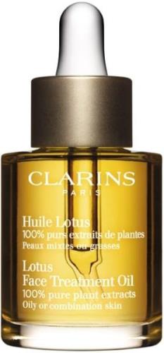 Clarins Lotus Face Treatment Oil 30 ml. 30 ml - Serum hos Magasin