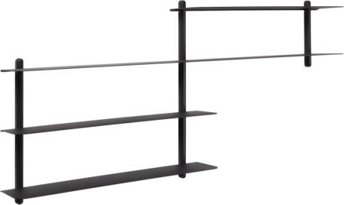 GEJST Nivo B Black Oak Black Sort Str Højde: 590 mm, bredde: 1180 mm -...