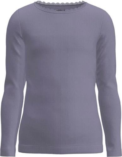 Name It Nmfkab LS TOP Noos Str 92 - Heirloom Lilac/melange Bluser hos ...