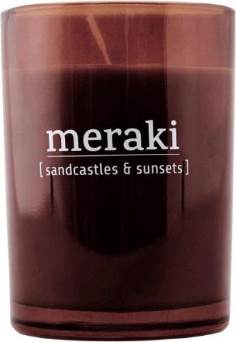 Meraki Duftlys, Sandcastles & Sunsets, dia. : 8 cm, h. : 10,5 cm Kvind...