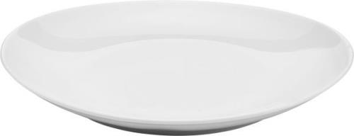 Pillivuyt Oval Steaktallerken Stor Hvid Str L:29,5 x B:25,5 cm - Midda...