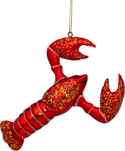 Vondels Ornament Glas rød Hummer Vondels Red Lobster - Juletræspynt Gl...