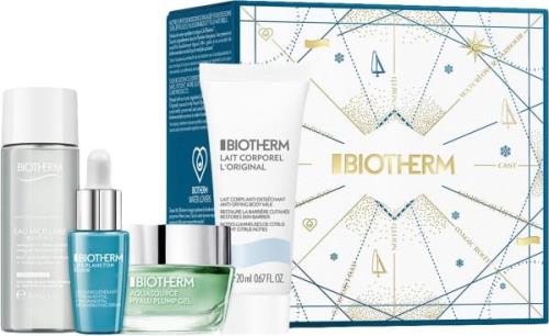 Biotherm Aquasource Hyalu Plump Gel Starter Kit Julegaveæske - Hudplej...