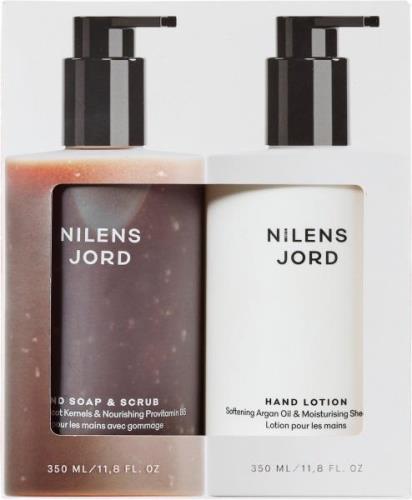 Nilens Jord Hand Scrub & Hand Lotion Julegaveæske - Hudpleje hos Magas...