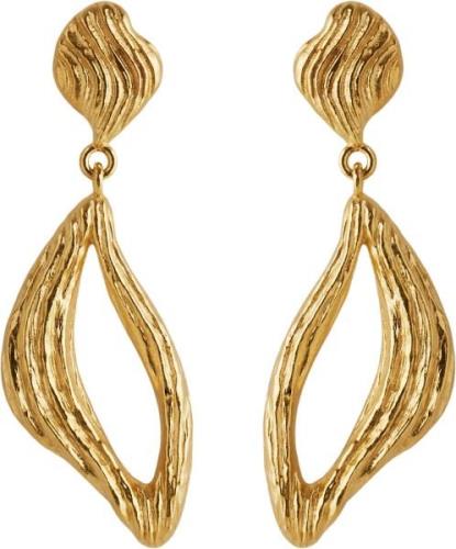 Pernille Corydon Jewellery Flowing Dreams Earrings Length 30 mm One Si...