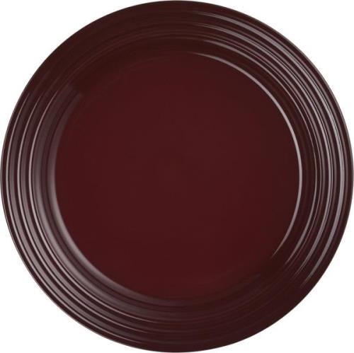 Le Creuset Tallerken 22cm Garnet Garnet Str 23cm - Frokosttallerkener ...