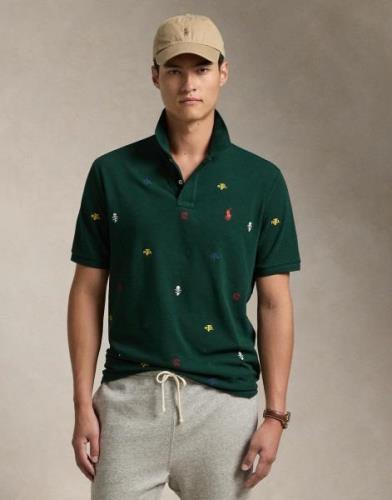 Polo Ralph Lauren 20/1 Meshssl-psh Mand Moss Agate Kortærmede Poloer S...