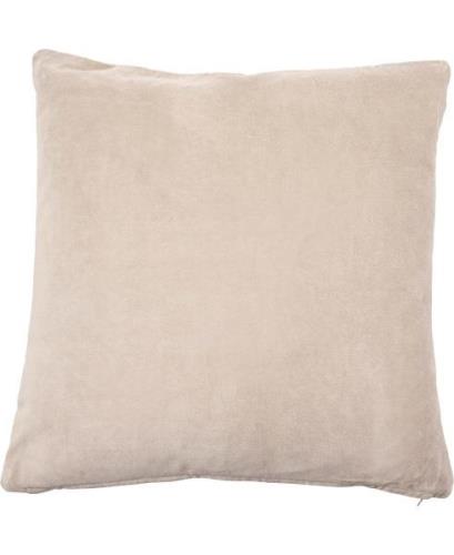 Magasin Velvet/beige, Pyntepude 48x48 CM Beige Pyntepuder Bomuld