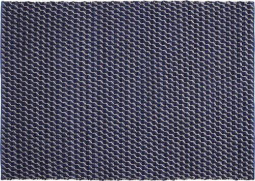 Hay Channel Rug50 x 80-blue, White Blue, White Str 50 x 80 - Gulvtæppe...