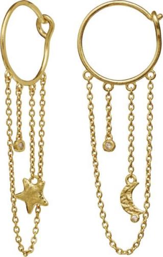 Maanesten Nisha Earrings One Size - Creoler hos Magasin