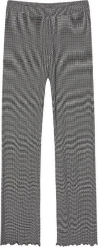 Mads Nørgaard - Copenhagen 5x5 Stripe Lonnie Pants Kvinde Sort Og Hvid...