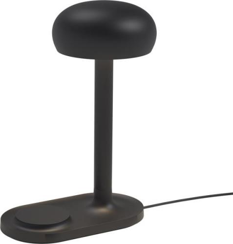 Eva Solo Emendo Lampe med Qi Trådløs Oplader Black Black - Bordlamper ...