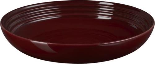 Le Creuset Pastatallerken 22cm Garnet Garnet Str 23cm - Dybe Tallerken...