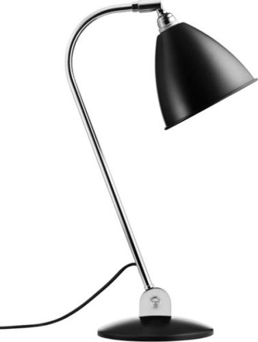 Gubi Bestlite BL2 Table Lamp Black Chrome Str H: 48 x Ø 17.5 x Ø 16 cm...