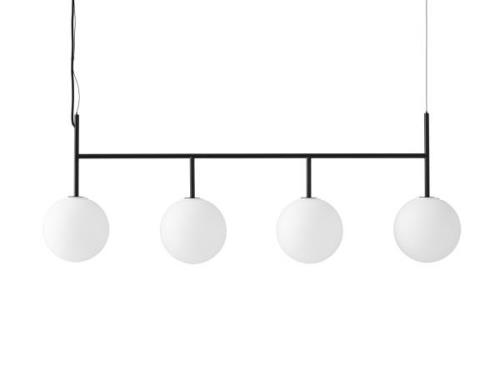 Audo Copenhagen TR Bulb, Suspension Frame, Black w. Sort Str H: 45 cm,...