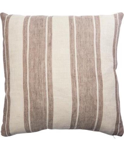 Magasin Stripe/taupe, Pyntepude 48x48 CM Beige & Brun Pyntepuder