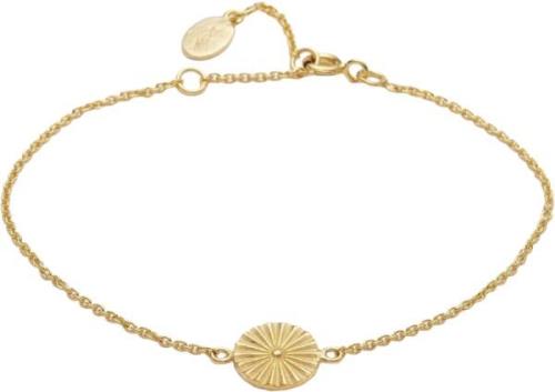 With love darling Wheel Bracelet Vermeil (925 Sterling Silver Gold Pla...