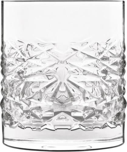 Luigi Bormioli Mixology 4 stk. Textures Vand/whiskyglas Transparent St...