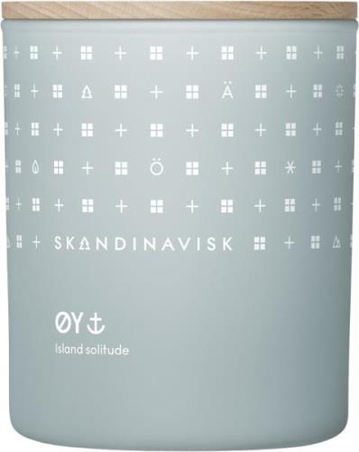 Skandinavisk ØY Scented Candle w Lid 200g Kvindeduft 200 G - Duftlys h...