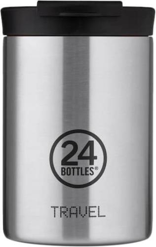 24Bottles Travel Tumbler 350 ml Steel Stål - To-go-kopper Stål hos Mag...