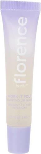 Florence by Mills Work It Pout Plumping Lip Gloss Sunny Hunny (Champag...