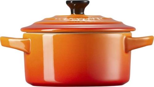 Le Creuset Mini Gryde 10 Vulkan BK Vulkan Str 10cm - Gryder hos Magasi...