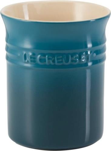 Le Creuset Redskabskrukke 1,0L Deep Teal Deep Teal Str 99cm - Opbevari...