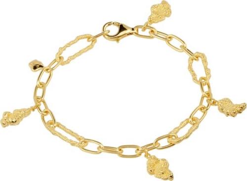 Camille Brinch Jewellery Charm Crush Bracelet 18_cm - Kædearmbånd Med ...