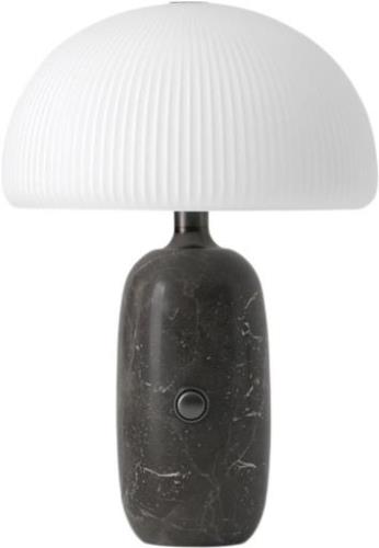 Vipp Vipp591 Sculpture Table Lamp, Small, Grey Hvid & Sort Str L: 0,42...