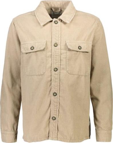 Lindbergh Corduroy Overshirt Mand Sand Overshirts Str L - hos Magasin