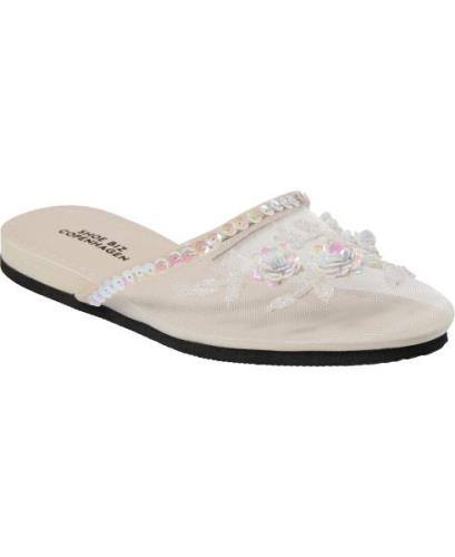 Shoe Biz Pomona Kvinde Cream Slip-ins Str 40 - hos Magasin