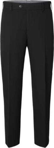 Annarr Anrjarl Black Wool Trouser Mand Sort Habitbukser Regular Fit St...