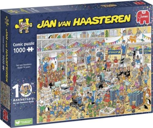 Jan Van Haasteren puslespil Studio Anniversary Versio - Puslespil hos ...