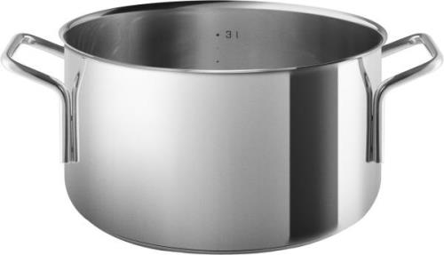 Eva Trio Stainless Steel Gryde 3,6 l 20 cm Polished Steel Str 4 - Gryd...