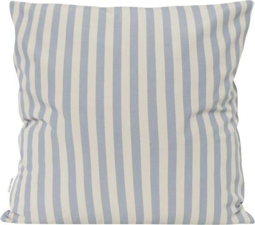 Studio Feder Sienna Pude Pale Blue Stripe Str 50 x 50 CM - Sengetøj Bo...