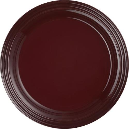 Le Creuset Tallerken 27cm Garnet Garnet Str 23cm - Middagstallerkener ...