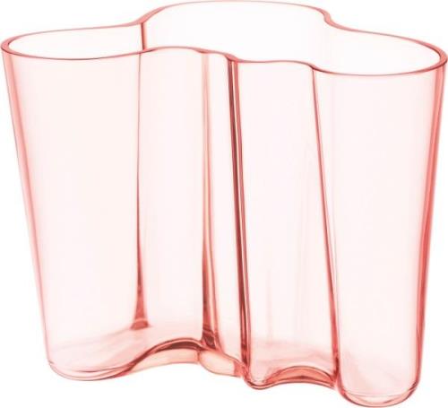 Iittala Aalto Vase 16cm Salmonpink Pink Str 16 cm - Vaser hos Magasin