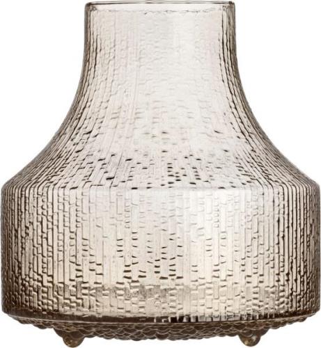 Iittala Ultima Thule Glasvase 19,2 cm Linen Beige Str 19,2 cm - Vaser ...