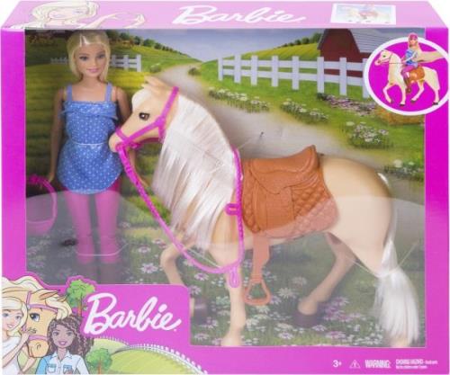 Barbie Brb Hest og Dukke - Dukker hos Magasin