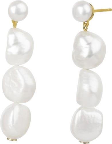 ByBiehl Aura Grande Show Earring GP One size - Ørestikker hos Magasin