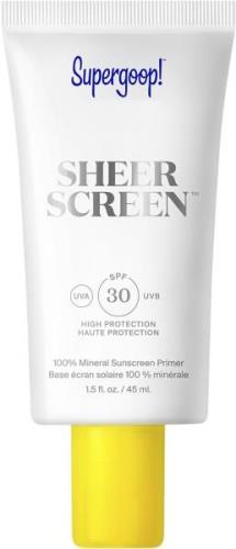 SUPERGOOP Sheerscreen Sunscreen Spf30 PA+++ 45 ml - Primer hos Magasin