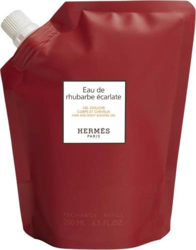 HERMÈS Eau de Rhubarbe Écarlate Hair Body Shower Gel Refill 200 ml 200...