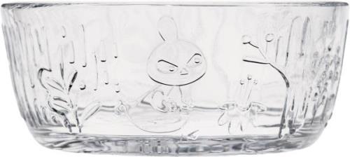 Moomin Arabia Mumi Glasskål 35 cl Klar Klar - Serveringsskåle hos Maga...