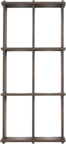 OYOY Living Design Grid Shelf Lille Dark Nature - Hylder Glas hos Maga...