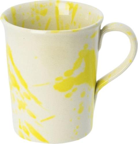 Familianna Splash Mug Classic Yellow Splash Str H: 11 cm - Kopper Med ...