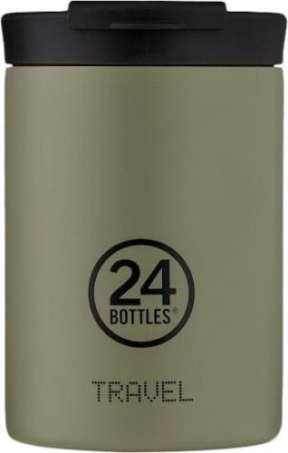 24Bottles Travel Tumbler 350 ml Sage Gr¿N Str 8 x 12,5 cm - To-go-kopp...