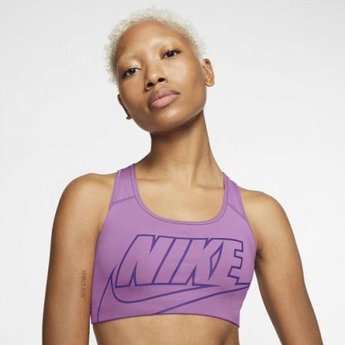 Nike Dri Fit Swoosh Medium Support Sports Bh L - Sports Bh'er Polyeste...